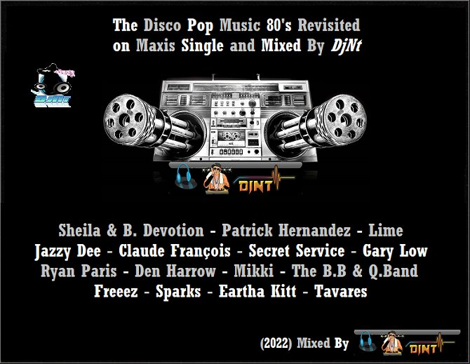 VA - The Disco Pop Music 80's Revisited on Maxis Single and Mixed By DjNt 2023